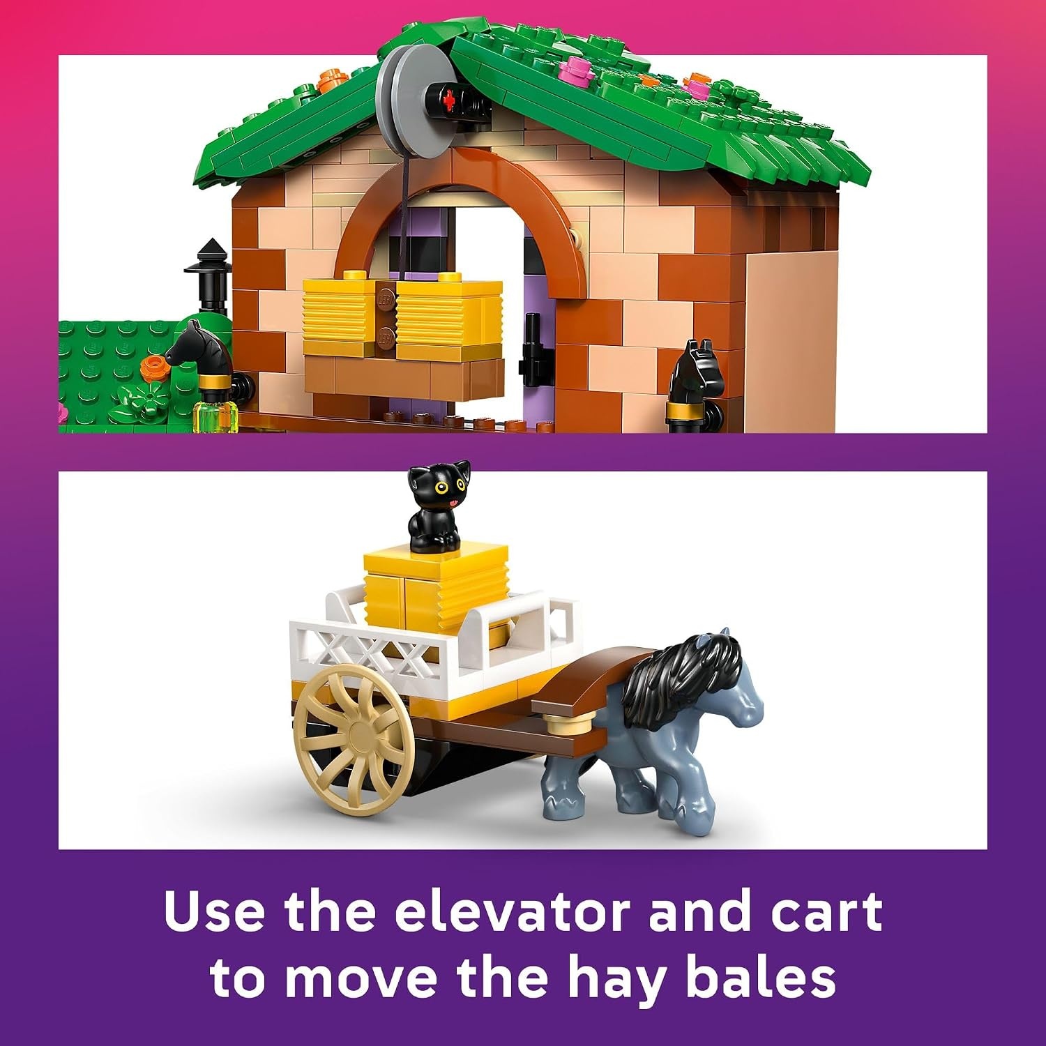 image:imageLEGO Friends Pony Ranch amp Stable Pretend Play Building Toy Playset with 3 Horse Toys for Creative Storytelling Birthday Gift Idea for Girls amp Boys Ages 7 Who Love Horse Stuff 42654