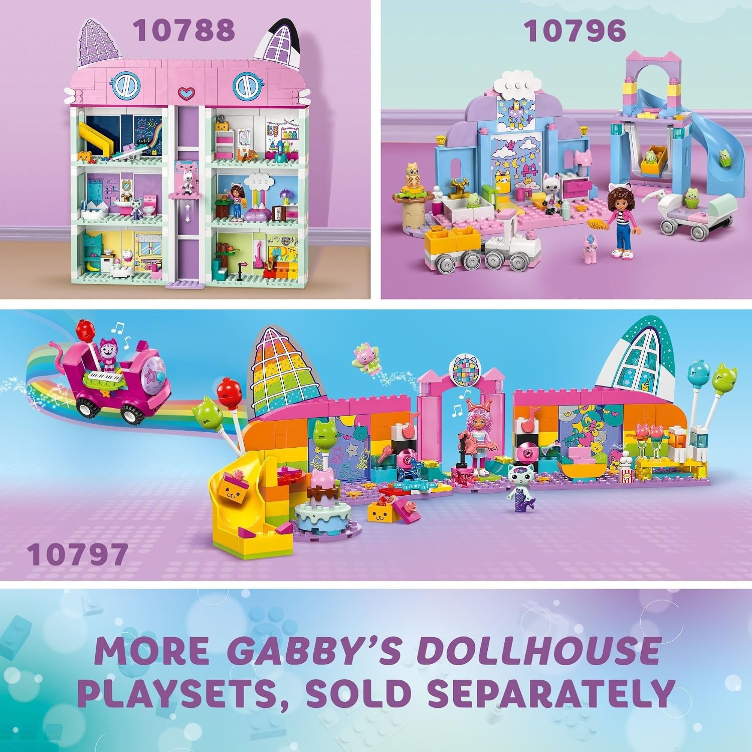 image:imageLEGO Gabbys Dollhouse Crafting with Baby Box Building Toys Pretend Play Toy Figures amp Playset for Kids Girls amp Boys Ages 4 Birthday Gift 10795