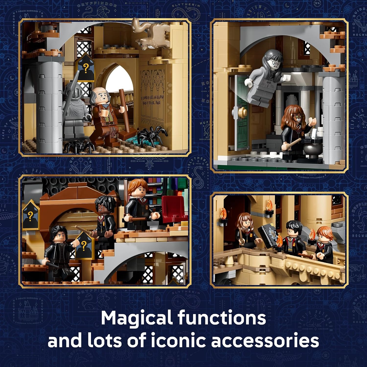 image:imageLEGO Harry Potter Hogwarts Castle East Wing 76473 Building Toy for Girls amp Boys Ages 10 Detailed Playset W 13 Minifigures 2164 pieces Gift for Birthdays