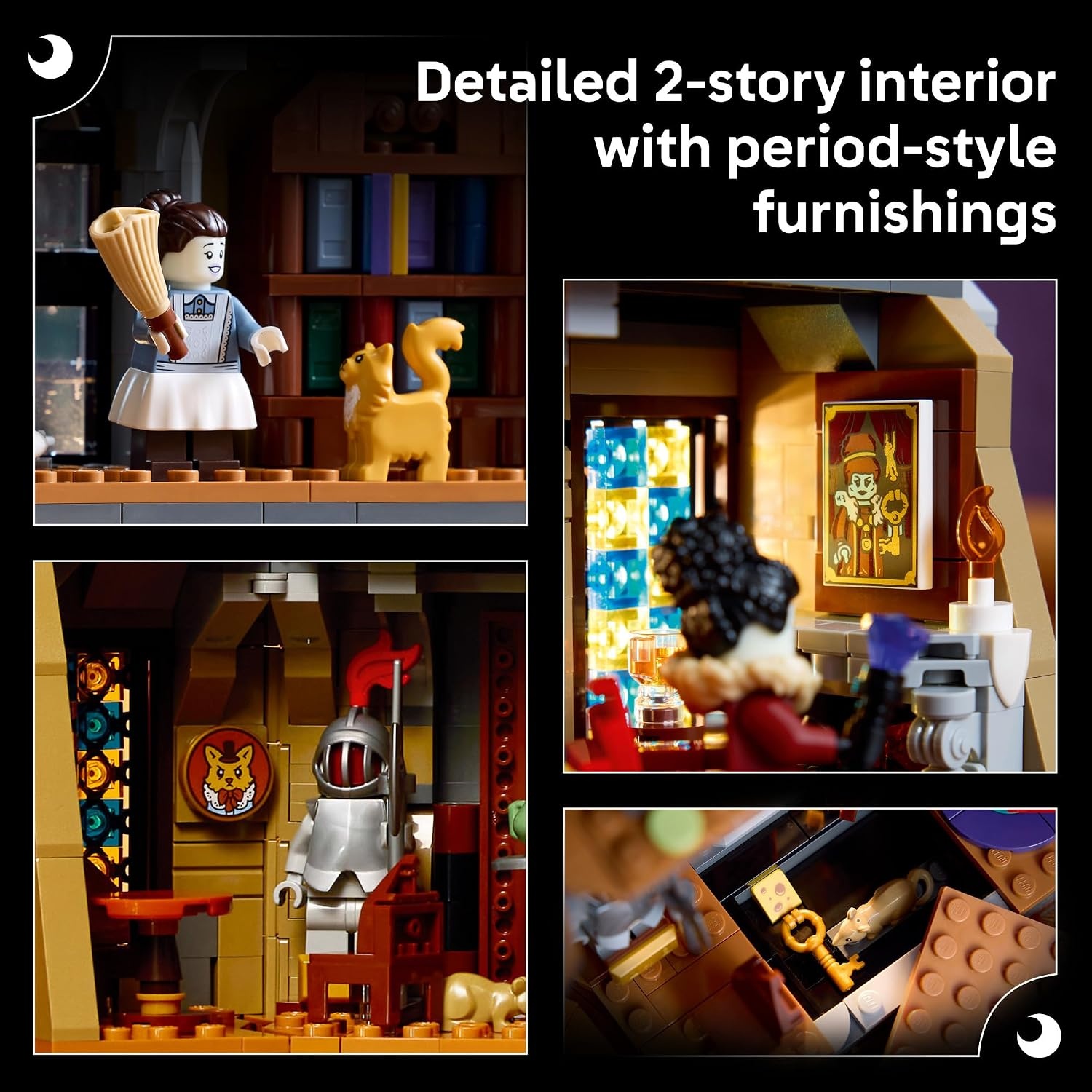 image:imageLEGO Icons Mayor Manor 11383 Building Set for Adults Ages 18 Halloween Decor amp Craft Relaxation Activity 1420 pieces Gift for Men amp Women