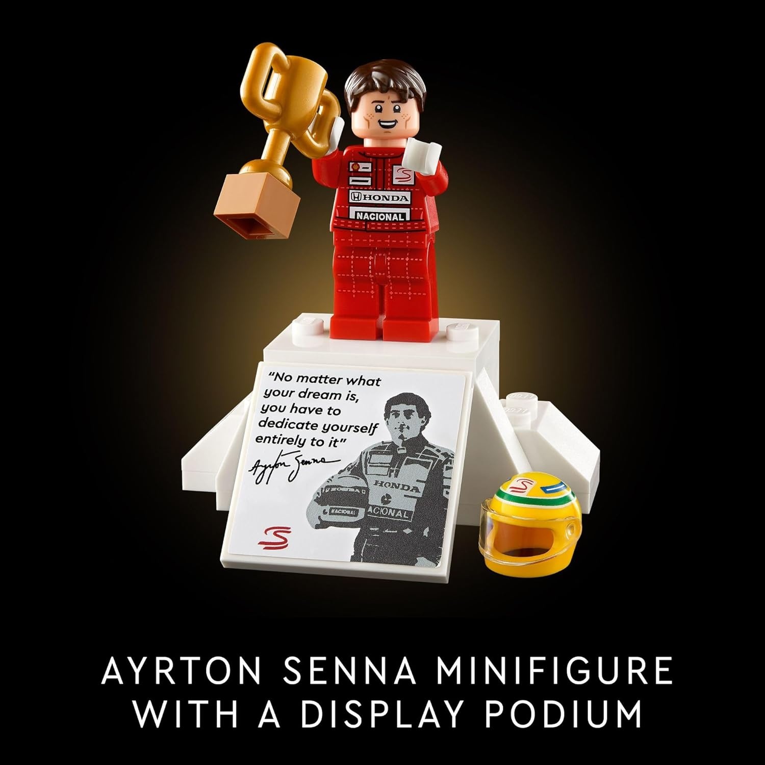image:imageLEGO Icons McLaren MP44 amp Ayrton Senna Minifigure Model Car Kit Buildable F1 McLaren Set for Adults Ages 18 Gift for Birthdays 10330