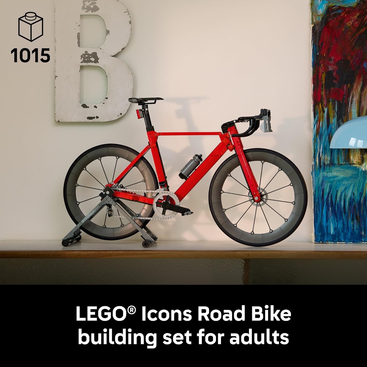 image:imageLEGO Icons Road Bike Building Set for Adults Ages 18 Model Racing Bike with Realistic Details Home Office or Desk Decor Gift for Men amp Women 11380