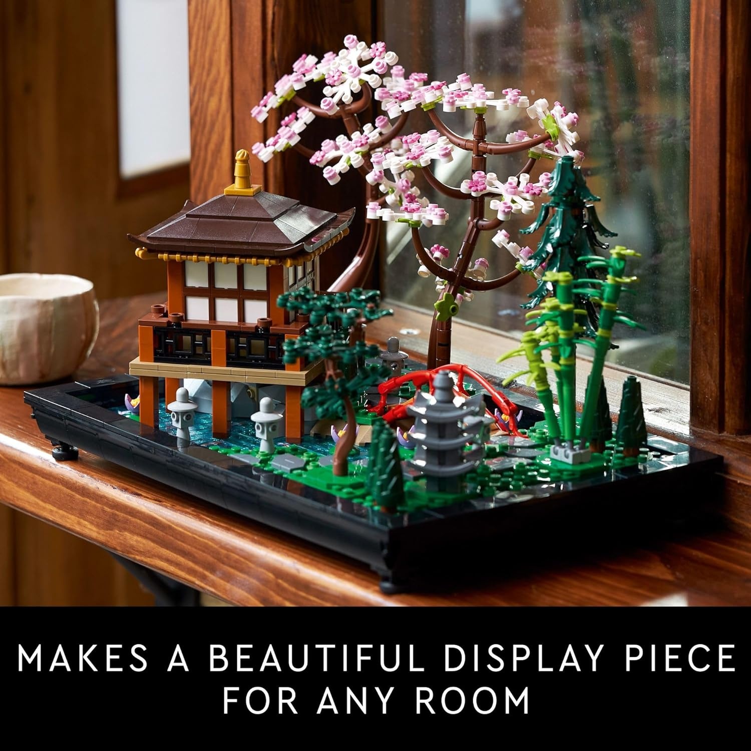 image:imageLEGO Icons Tranquil Garden Building Set Detailed Japanese Zen Garden DIY Kit for Adults Ages 18 Gift for Birthday Building Block Set for Home Decor 10315FrustrationFree Packaging