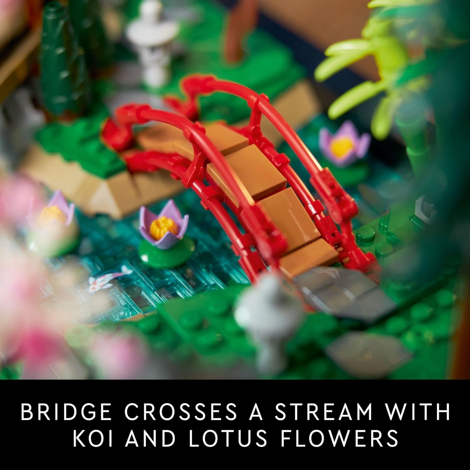 image:imageLEGO Icons Tranquil Garden Building Set Detailed Japanese Zen Garden DIY Kit for Adults Ages 18 Gift for Birthday Building Block Set for Home Decor 10315Standard Packaging