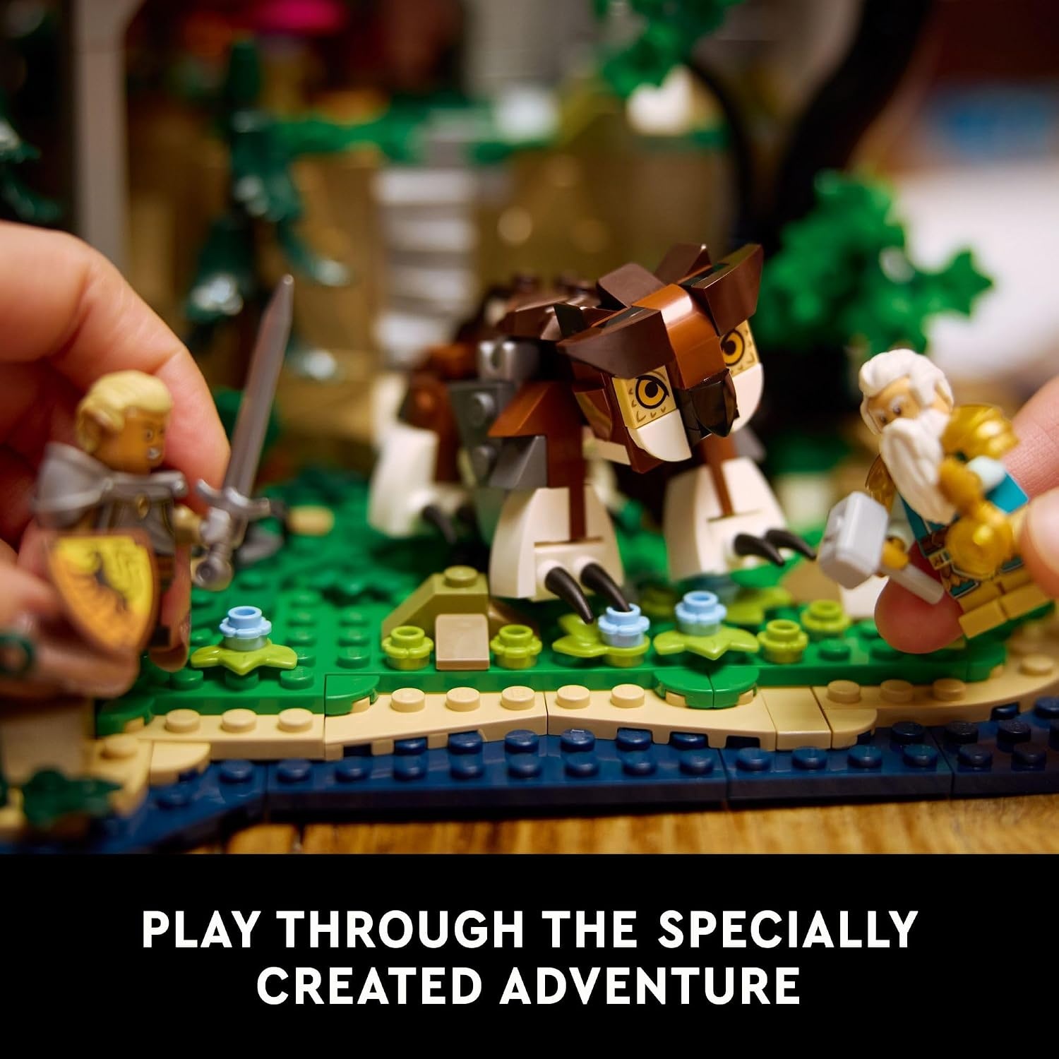 image:imageLEGO Ideas Dungeons amp Dragons Red Dragons Tale Building Set for Adults Dungeons and Dragons Gift Idea Fantasy Model for Build and Display Created in Collaboration with Wizards of the Coast 21348