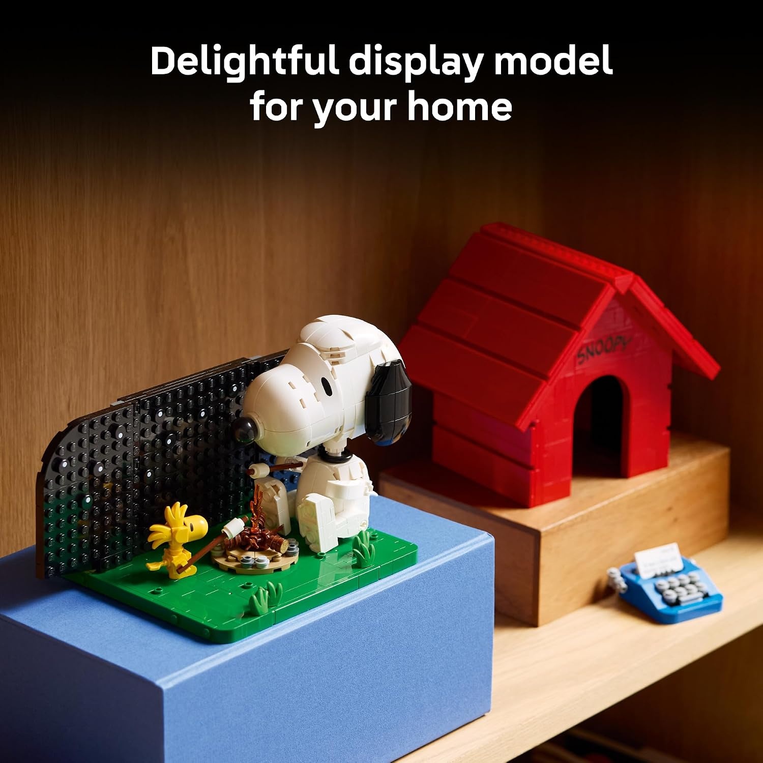 image:imageLEGO Ideas Peanuts Snoopys Doghouse 21368 Collectible Building Set for Adults Ages 18 Relaxation Activity Display for Home Office amp Bedroom 964 pieces