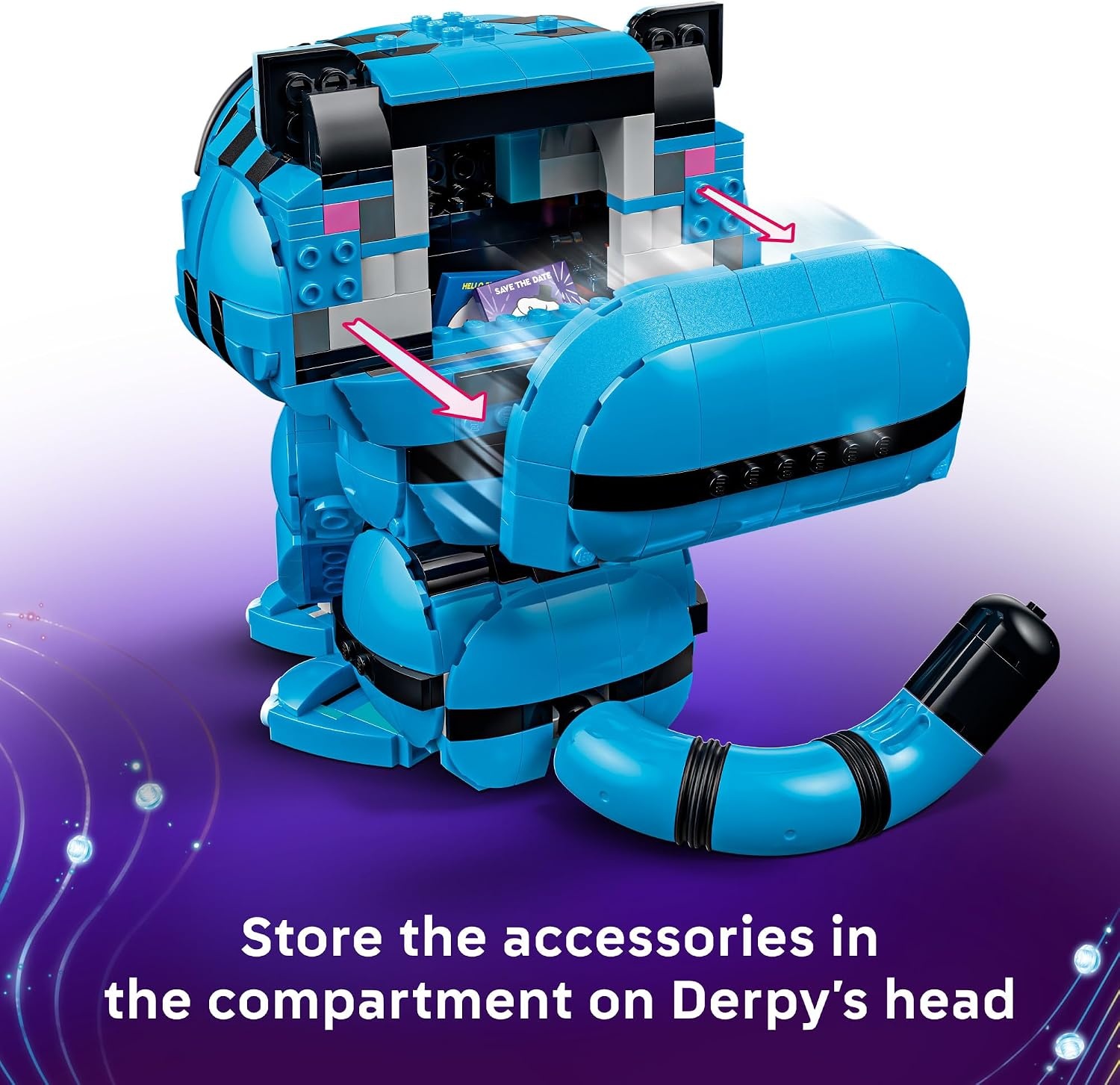 image:imageLEGO Kpop Demon Hunters Derpy Tiger and Sussie Bird 72537 Building Toy for Girls amp Boys Ages 9 Collectible Movie Display for Bedroom or Book Shelf W Flower Pots amp Letters