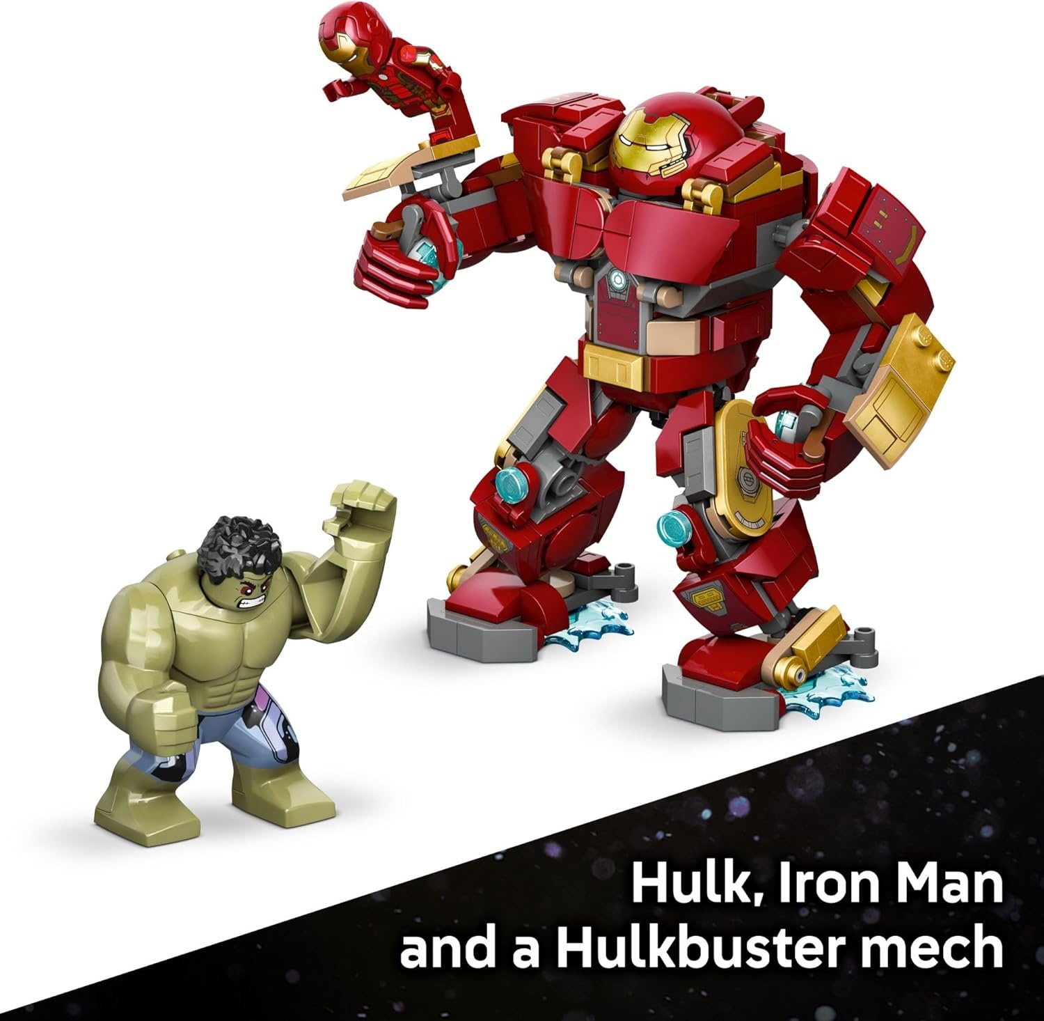 image:imageLEGO Marvel Epic Battle Hulkbuster vs The Hulk Building Toy for Boys amp Girls Avengers Age of Ultron Display amp Play Set W2 Minifigures for Kids Ages 9 Gift Idea for Birthdays 76343