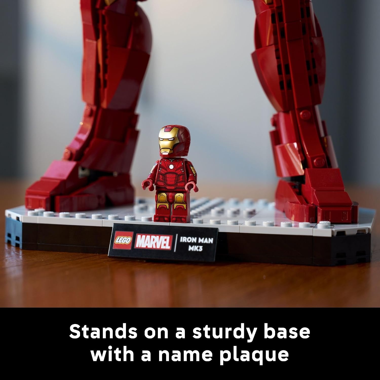 image:imageLEGO Marvel Iron Man Mark 3 Collectors Edition Building Set Poseable Super Hero Construction Kit WMark 3 Minifigure for Adults Ages 18 Collectible Gift Idea for Birthdays 76344