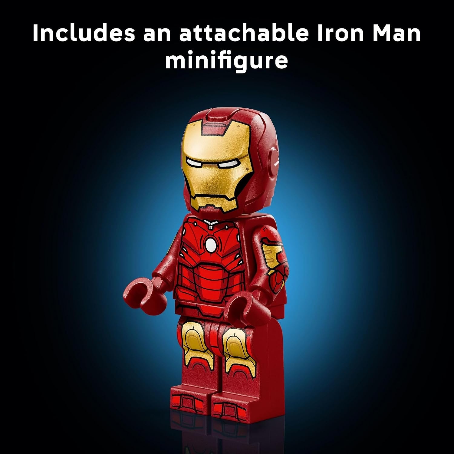image:imageLEGO Marvel Iron Man Mark 3 Collectors Edition Building Set Poseable Super Hero Construction Kit WMark 3 Minifigure for Adults Ages 18 Collectible Gift Idea for Birthdays 76344