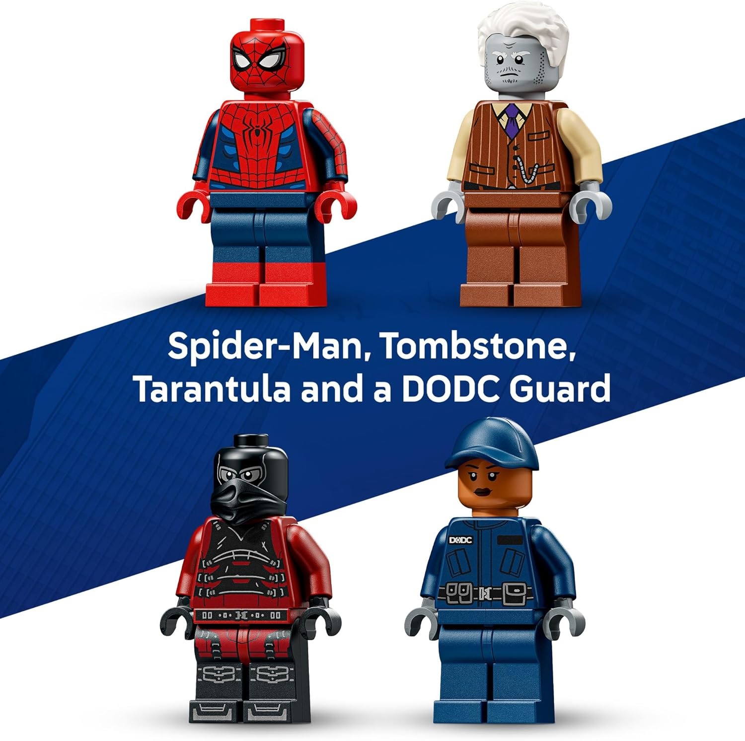 image:imageLEGO Marvel SpiderMan Prison Transport Chase Super Hero Building Toy for Boys amp Girls Ages 8 Includes 4 Minifigures SpiderMan Toy for Fans Gift for Birthdays 76349