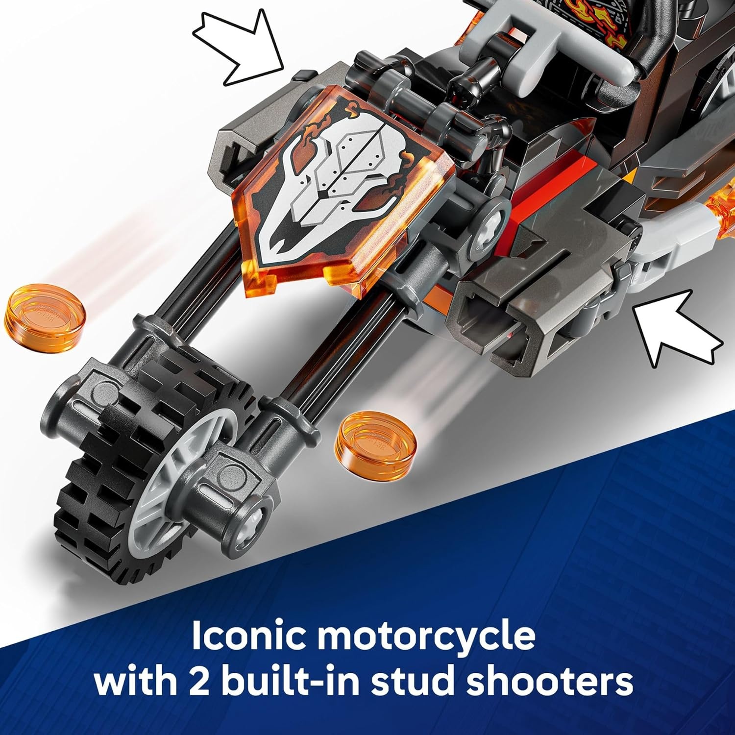 image:imageLEGO Marvel SpiderMan vs Ghost Rider Motorcycle Building Toy for Boys amp Girls Ages 6 Super Hero amp Villain Playset W2 Marvel Minifigures Gift Idea for Kids amp Fans 76335