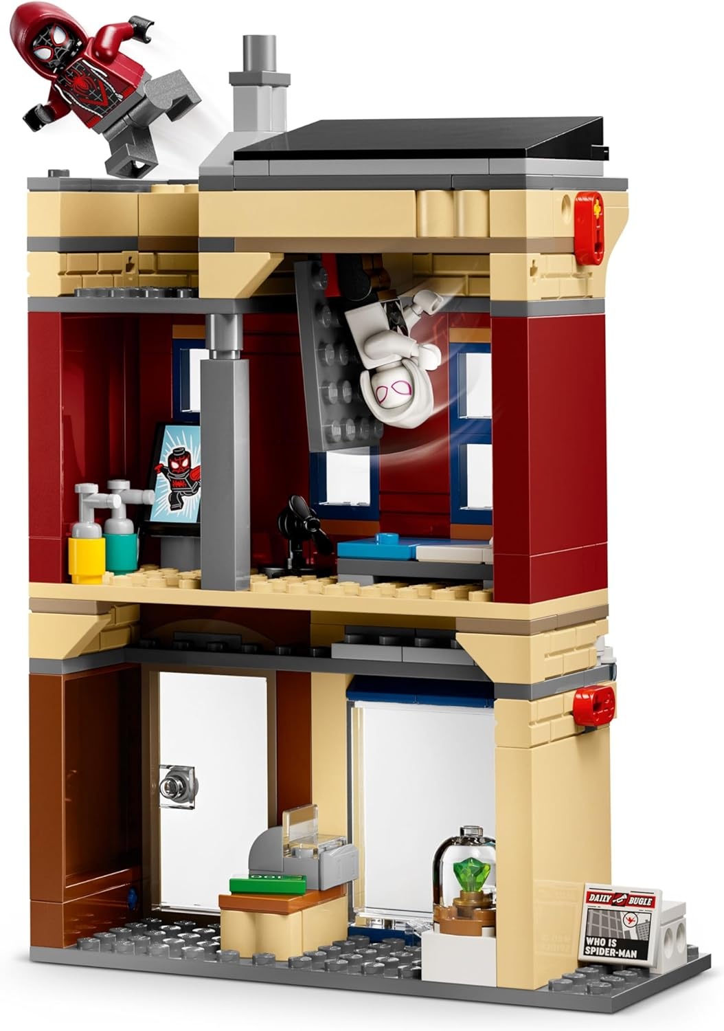 image:imageLEGO Marvel SpiderMan vs Oscorp Building Toy Pretend Play Set W8 Toy Minifigures for Boys amp Girls Ages 10 Super Hero Building Blocks for Preteens Idea for Birthdays 76324
