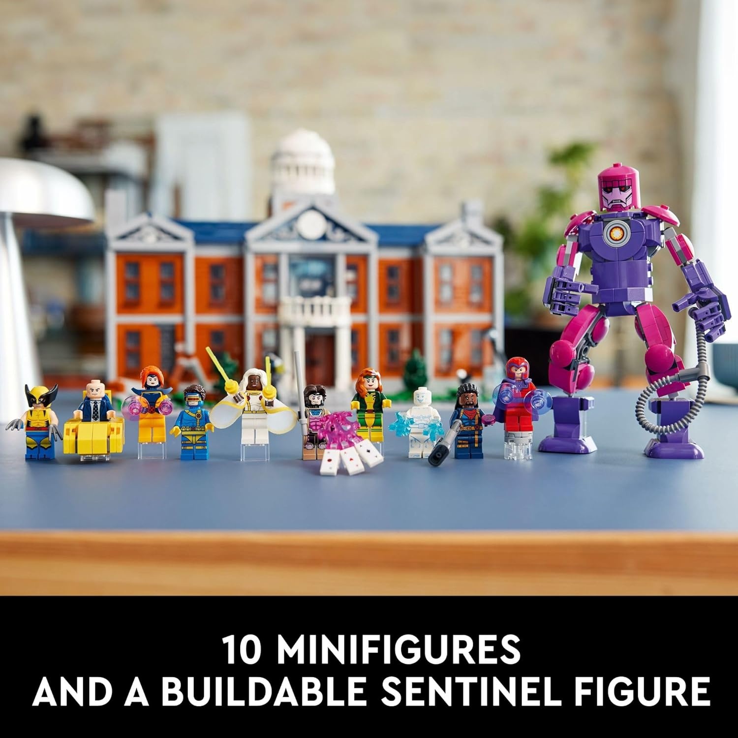 image:imageLEGO Marvel XMen The XMansion Building Set Marvel Collectibles DIY Craft Kit for Adults Ages 18 Buildable Xavier Institute with 10 Minifigures Gift Idea for Superhero Fans 76294
