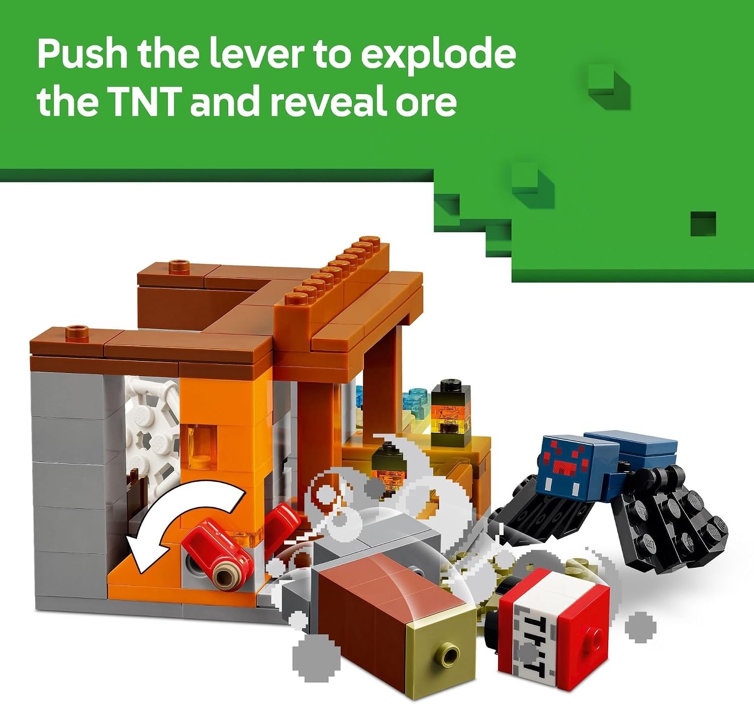 image:imageLEGO Minecraft The Armadillo Mine Expedition Toy Figures and Playset Building Minecraft Toy for Kids Boys and Girls Ages 8 with Gaming Figures for Pretend Play Gift Idea for Birthdays 21269
