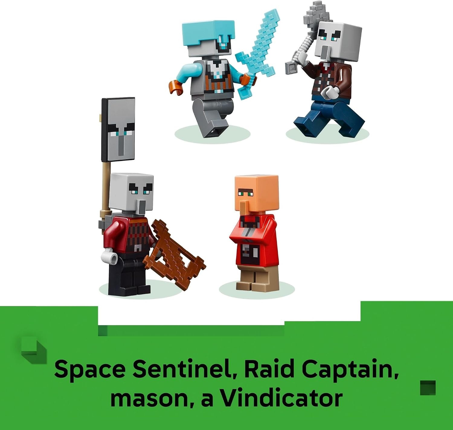 image:imageLEGO Minecraft The Pillager Outpost and Ravager Building Toy Video Game Building Blocks for Kids Boys amp Girls Ages 9 Includes Space Sentinel amp 3 Minifigures Gift Idea for Gamers 21278