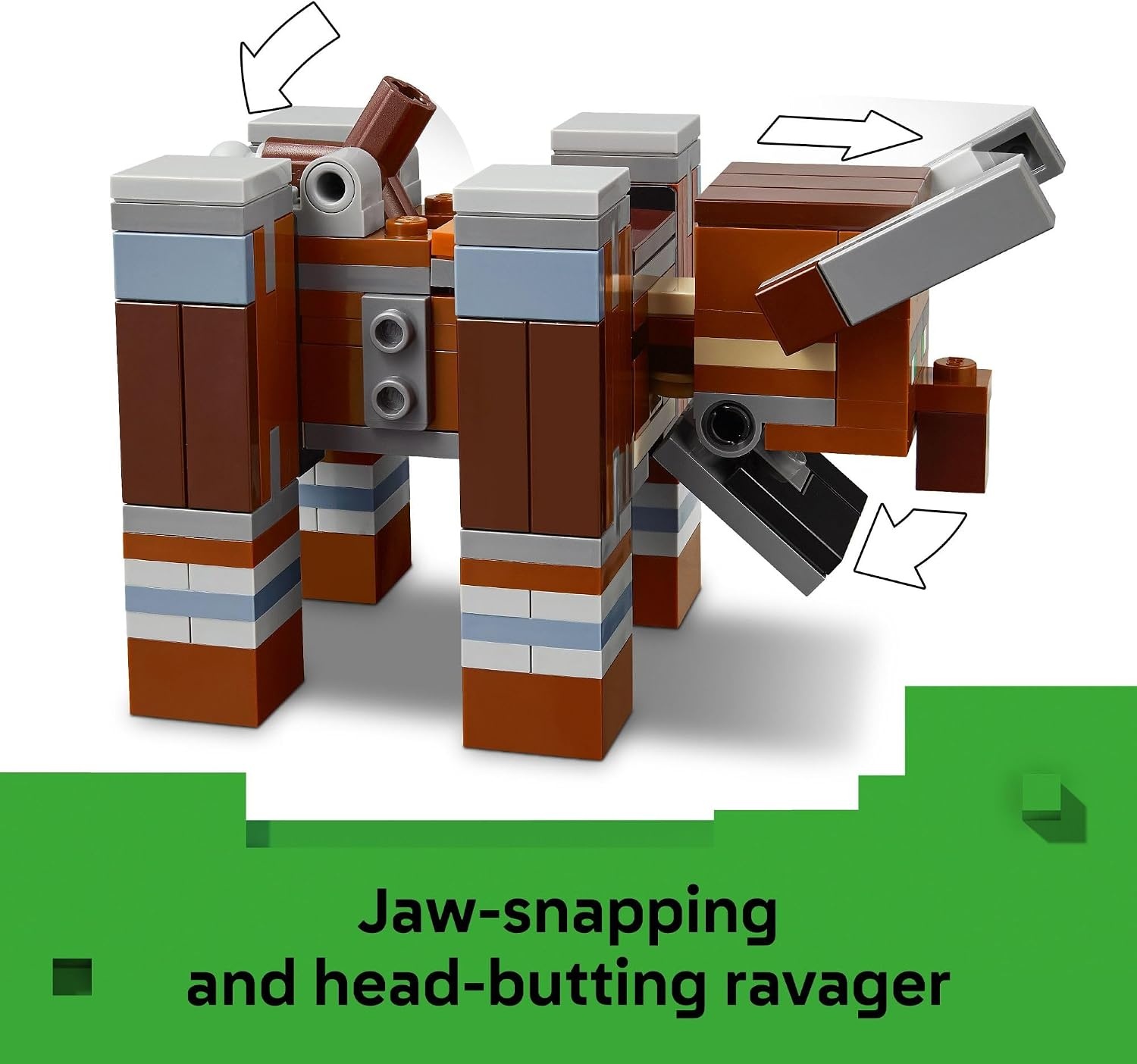 image:imageLEGO Minecraft The Pillager Outpost and Ravager Building Toy Video Game Building Blocks for Kids Boys amp Girls Ages 9 Includes Space Sentinel amp 3 Minifigures Gift Idea for Gamers 21278