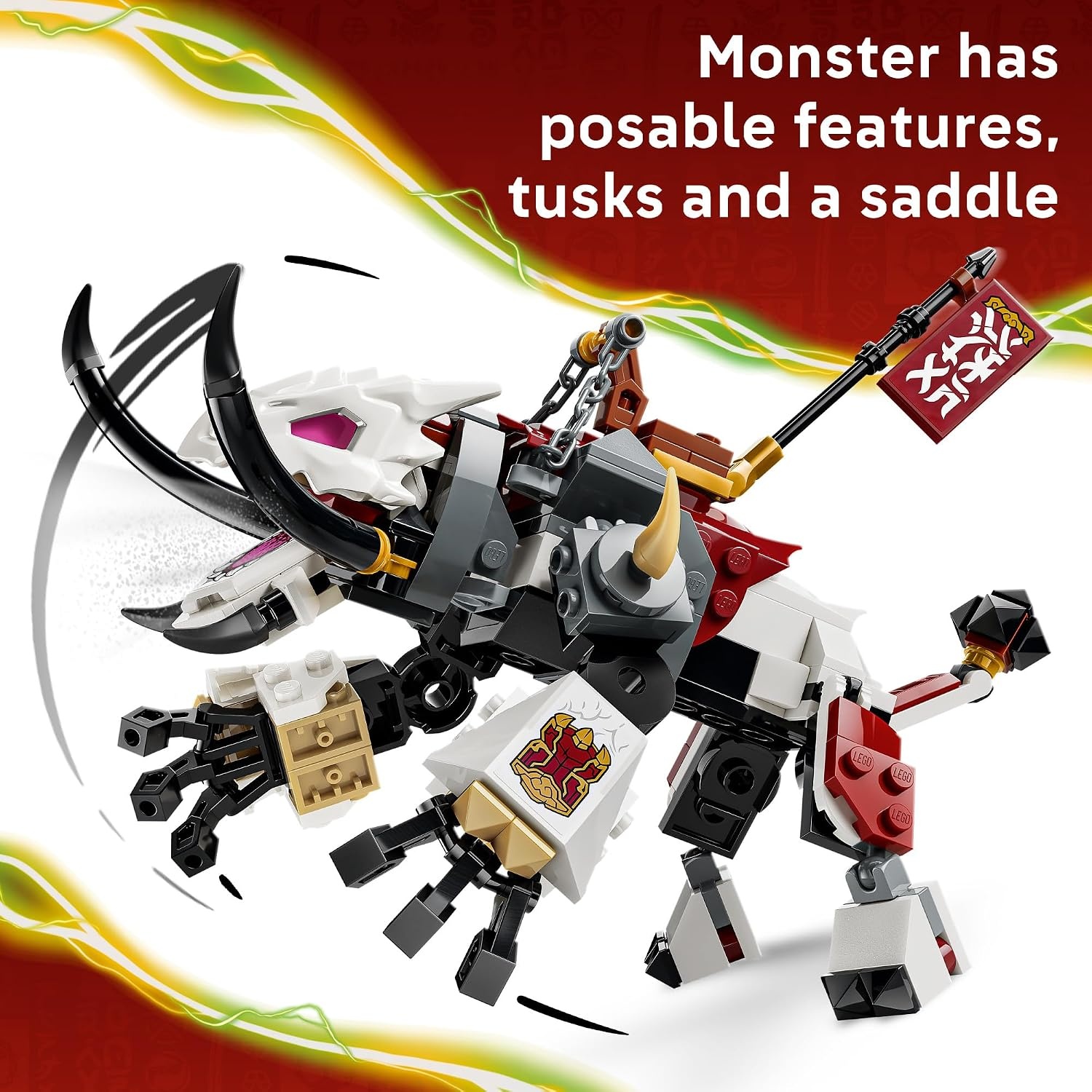 image:imageLEGO NINJAGO Zilvar and Grimtak the Dragon Beast 71863 Building Toys for Boys amp Girls Ages 7 Action Figures for Pretend Play 3 Minifigures 232 pieces Gift for Birthdays