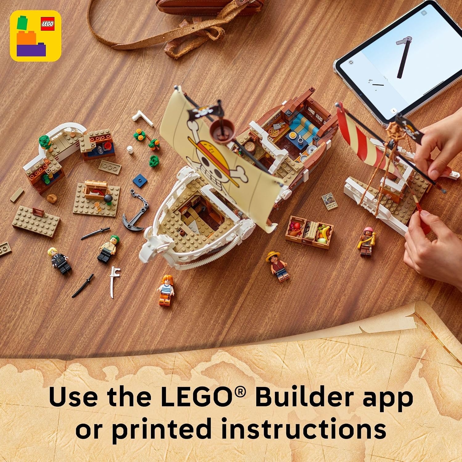 image:imageLEGO ONE PIECE The Going Merry Pirate Ship Building Blocks Pretend Play Adventure Toy for Boys amp Girls 10 Straw Hat Crew Toy Figures amp Playset for Anime Fans Gift Idea for Birthdays 75639