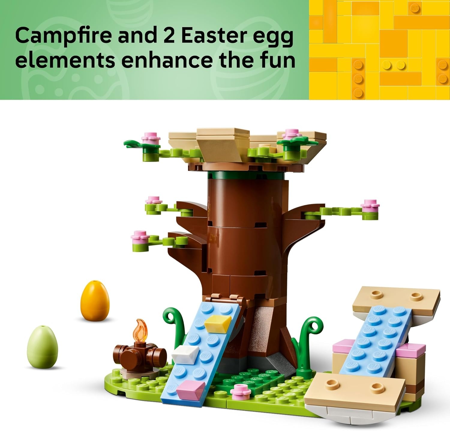 image:imageLEGO Spring Animal Playground Building Toy Pretend Play Set with Squirrel and Bird Figure for Boys and Girls Ages 8 Gift Idea for Easter and Kids Birthdays 40709