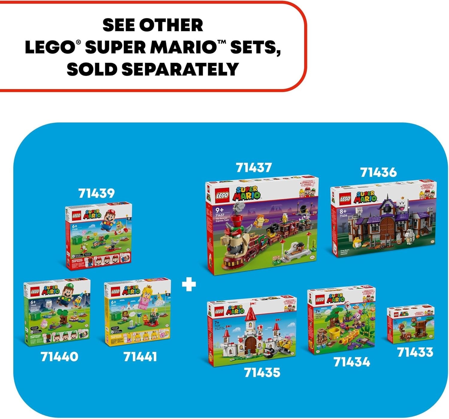 image:imageLEGO Super Mario Adventures with Interactive Peach Princess Toy Super Mario Playset for Kids Yellow Toad Figure Nintendo Toy Gift for Girls Boys and Any Gamers Ages 6 and Up 71441