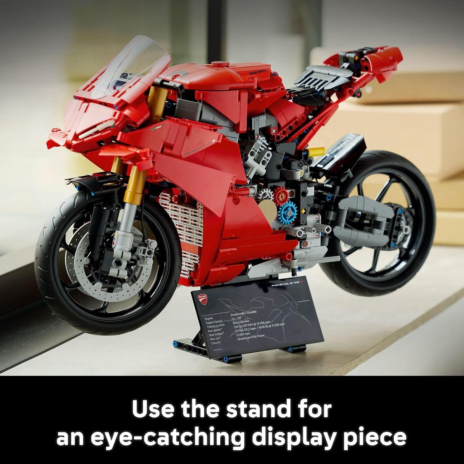image:imageLEGO Technic Ducati Panigale V4 S Motorcycle Toy Building Set for Adults Men amp Women Ages 18 Gift for Birthdays 42202