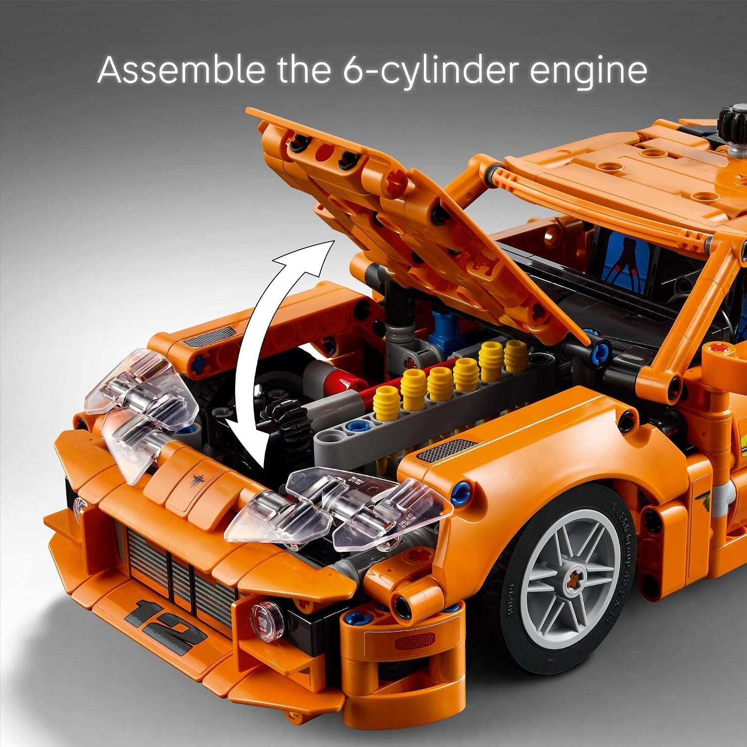 image:imageLEGO Technic Fast and Furious Toyota Supra MK4 Building Kit Toy Car for Kids Boys and Girls Ages 9 Creative Gift for Fast and Furious Car Fans Realistic Engineering Details 42204