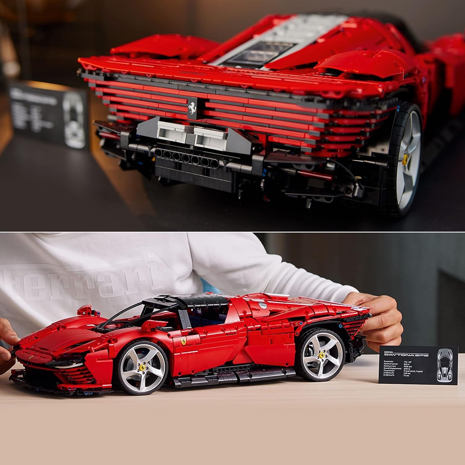 image:imageLEGO Technic Ferrari Daytona SP3 42143 Race Car Model Building Kit 18 Scale Advanced Collectible Set for Adults Ultimate Cars Concept Series Great Anniversary and Fathers Day Gift for Car Lover