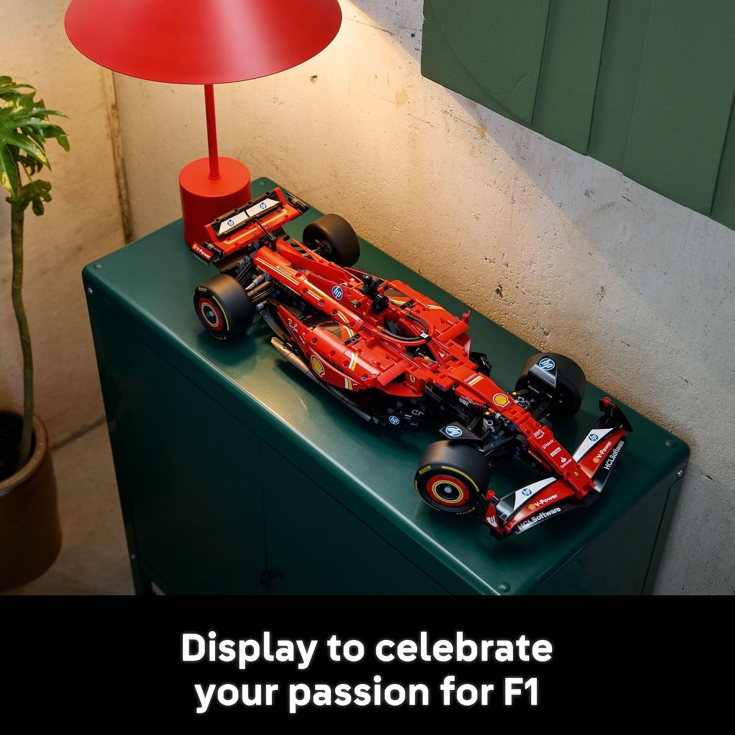 image:imageLEGO Technic Ferrari SF24 F1 Model Car Kit Building Set for Adults Ages 18 with Realistic Features Ferrari DIY Craft for Display Gift Idea for F1 Fans 42207