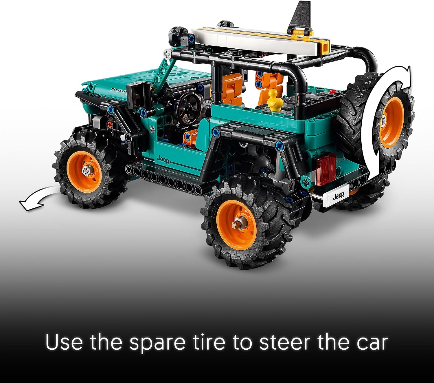 image:imageLEGO Technic Jeep Wrangler Rubicon SUV Building Toy for Boys amp Girls Ages 10 Model Car Kit with Detailed Features Display Set for Bedroom Decor Gift for Birthdays 42227