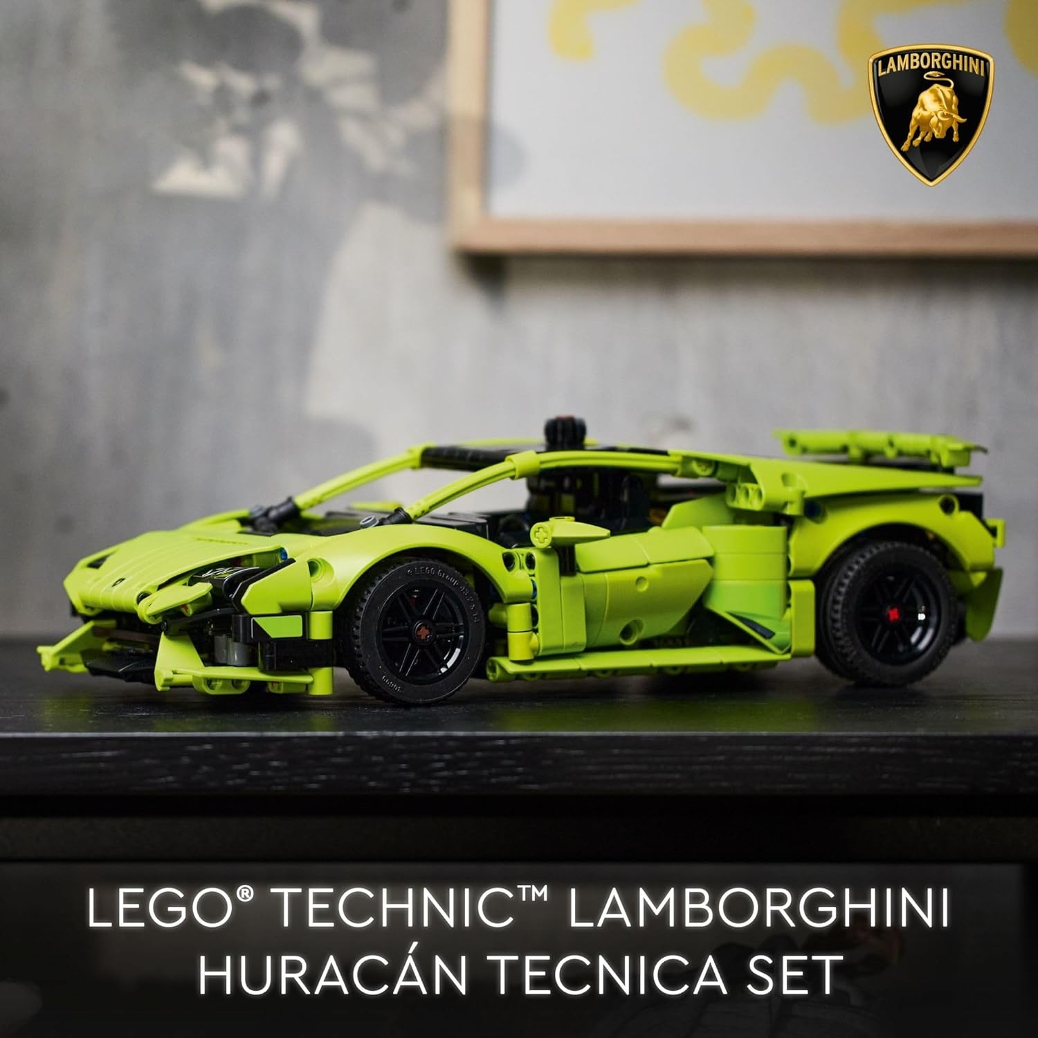image:imageLEGO Technic Lamborghini Huracn Tecnica Advanced Sports Car Building Kit for Kids Ages 9 and up Who Love Engineering and Collecting Exotic Sports Car Toys 42161