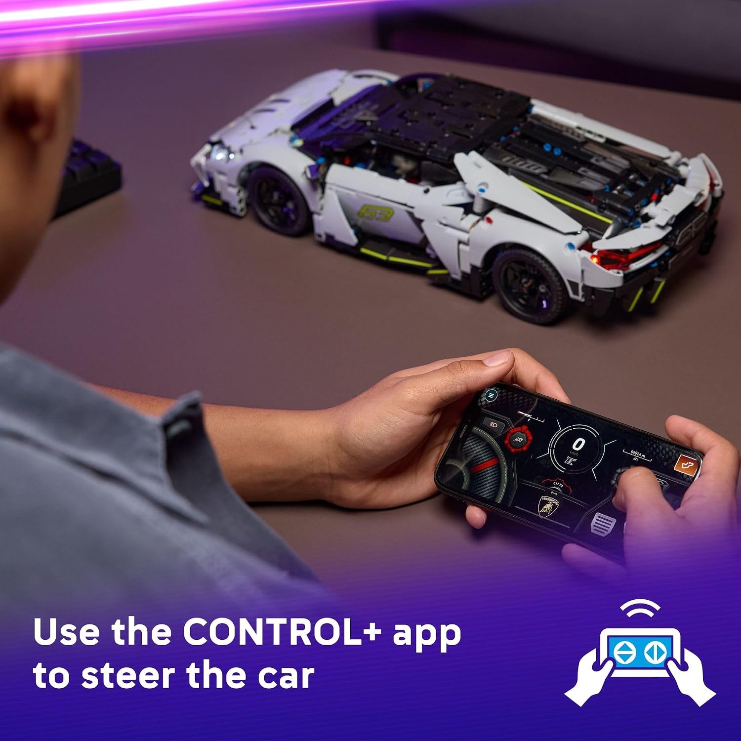 image:imageLEGO Technic Lamborghini Revuelto Super Sports Car Toy Building Set for Girls amp Boys Lamborghini Model Kit for Kids Ages 10 Makes a Great Gift for Kids amp Car Enthusiasts 42214