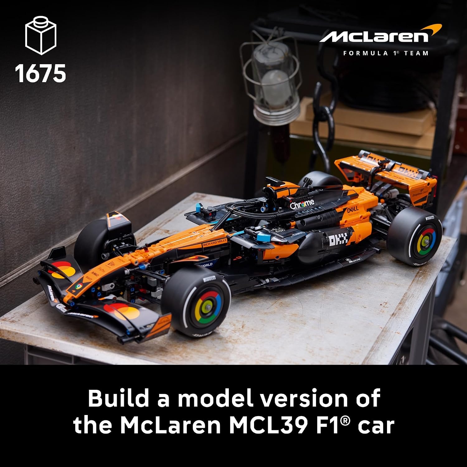image:imageLEGO Technic McLaren MCL39 F1 Car Building Set for Adults Room or Office Decor for Men amp Women Ages 18 Gift for Birthdays Authentic Details 42228
