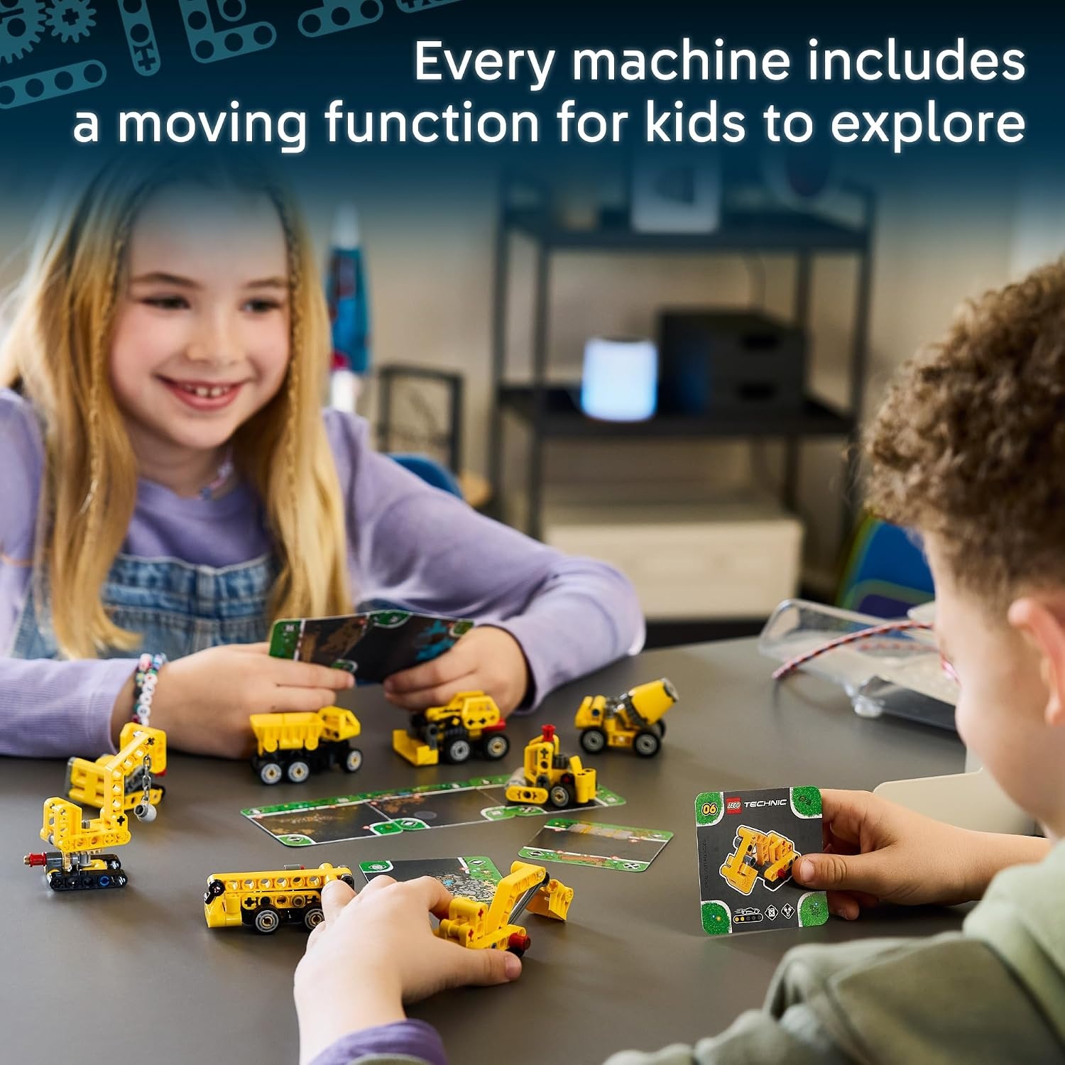 image:imageLEGO Technic Mighty Machines 42233 Surprise Mystery Box Toy for Boys amp Girls Ages 7 Small Building Toy Random Construction Vehicle Party Favors for Kids