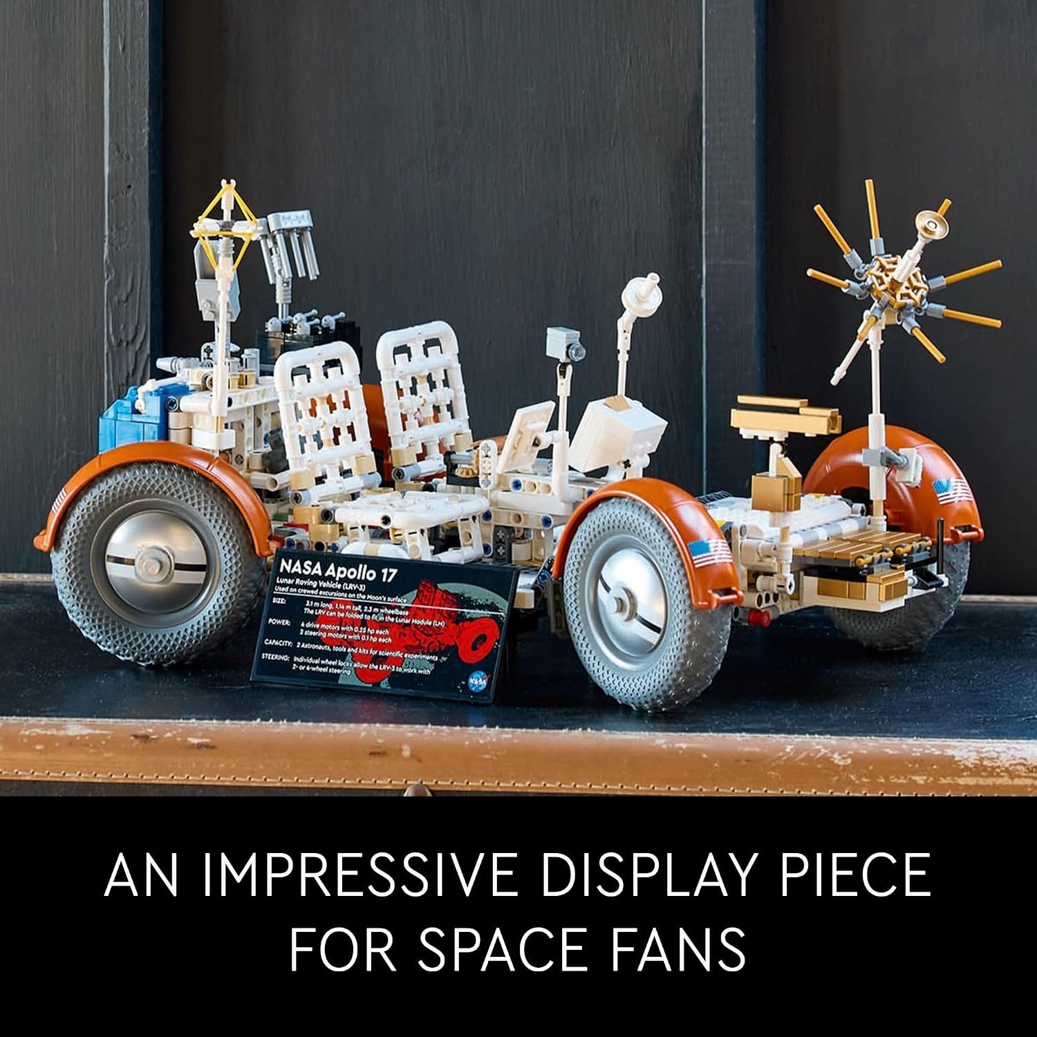image:imageLEGO Technic NASA Apollo Lunar Roving Vehicle LRV Building Set Craft Kits for Adults Ages 18 Building Set of Space Rover with Authentic Details Gift for Birthdays 42182