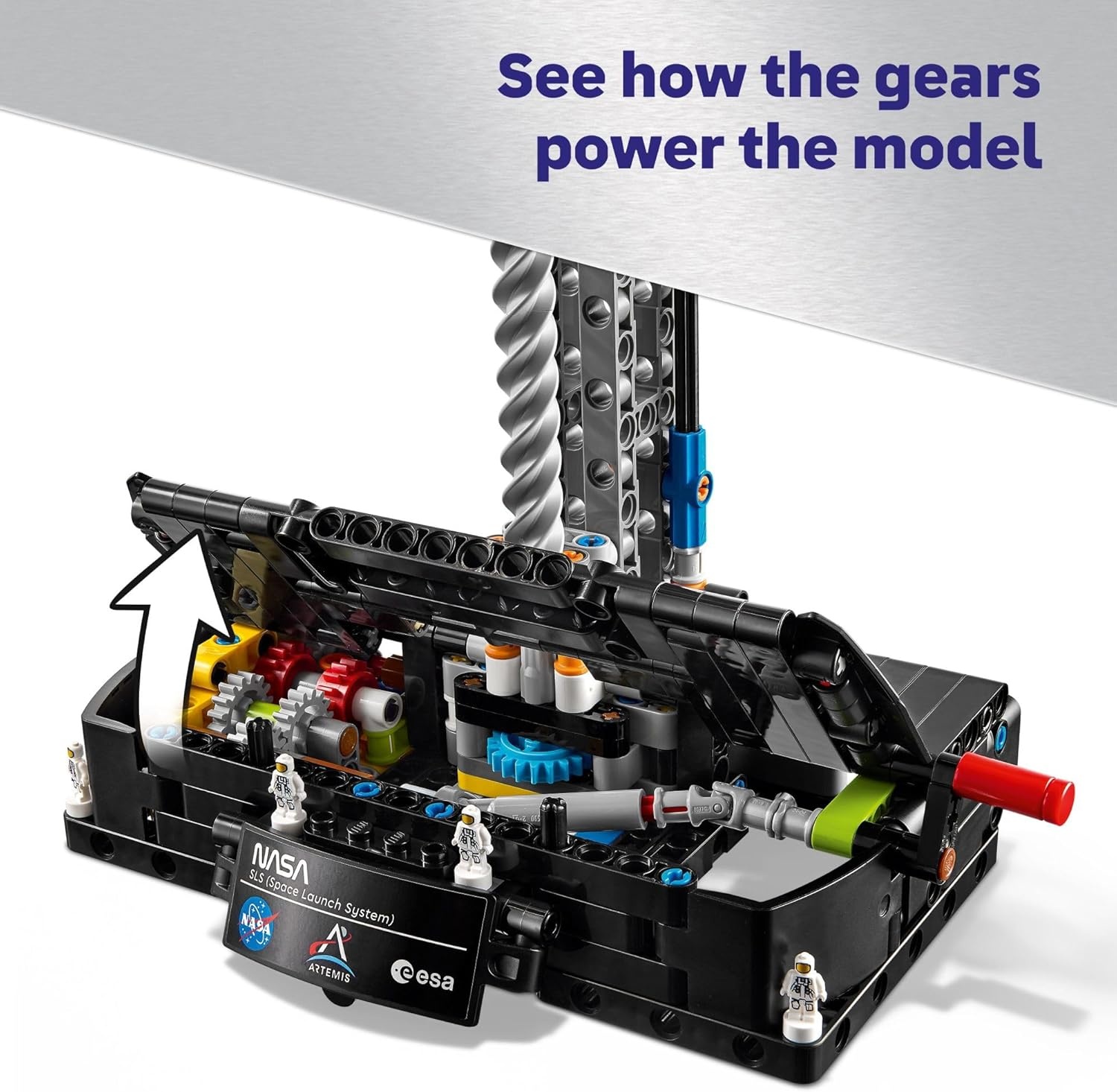 image:imageLEGO Technic NASA Artemis Space Launch System Rocket Building Toy for Boys amp Girls STEM Learning amp Space Toy W3Stage Launch Function for Kids Ages 9 Idea for Birthdays 42221