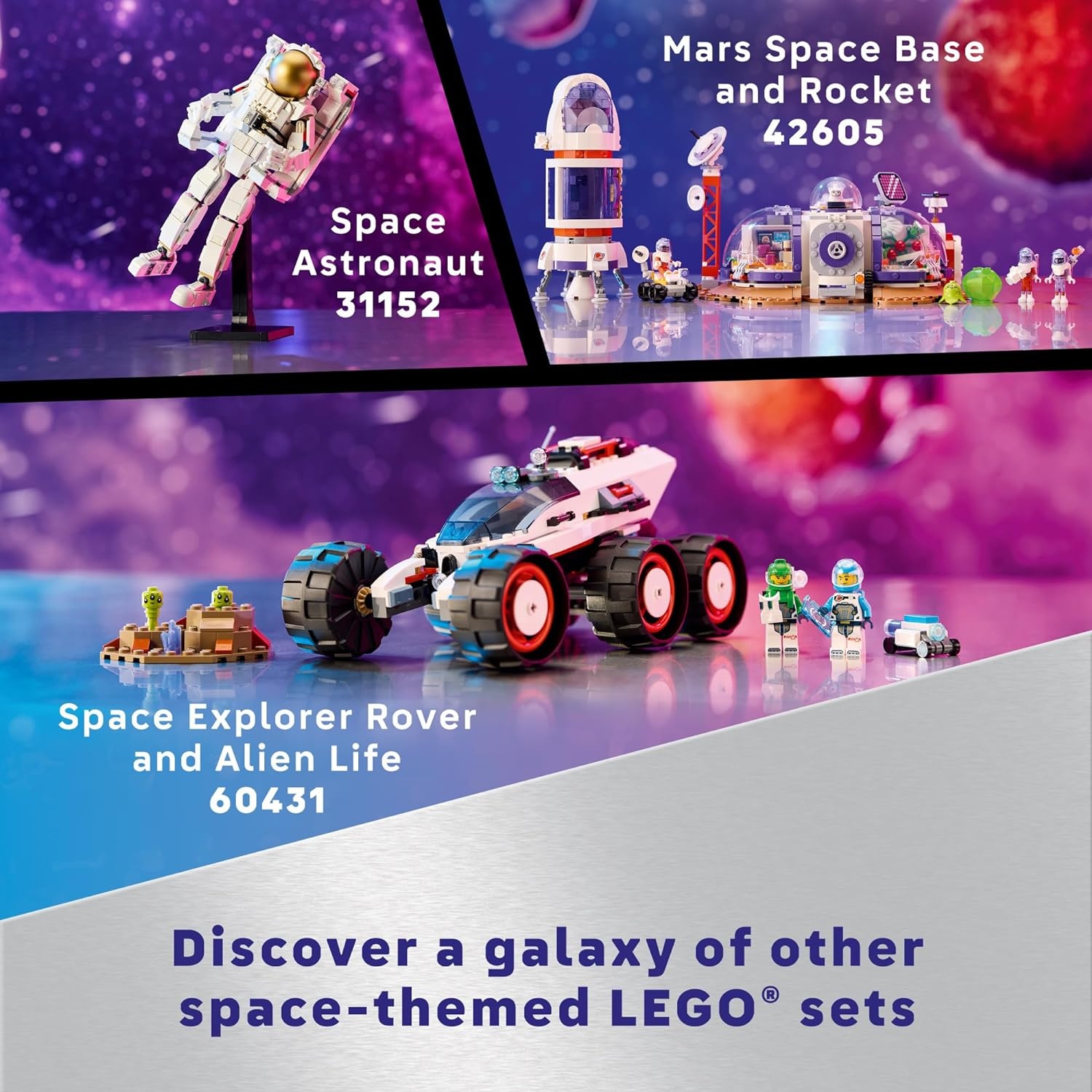 image:imageLEGO Technic Planet Earth and Moon in Orbit Building Set Outer Space Birthday Gift for 10 Year Olds Solar System Toy for Imaginative Independent Play Room Dcor for Boys amp Girls 42179