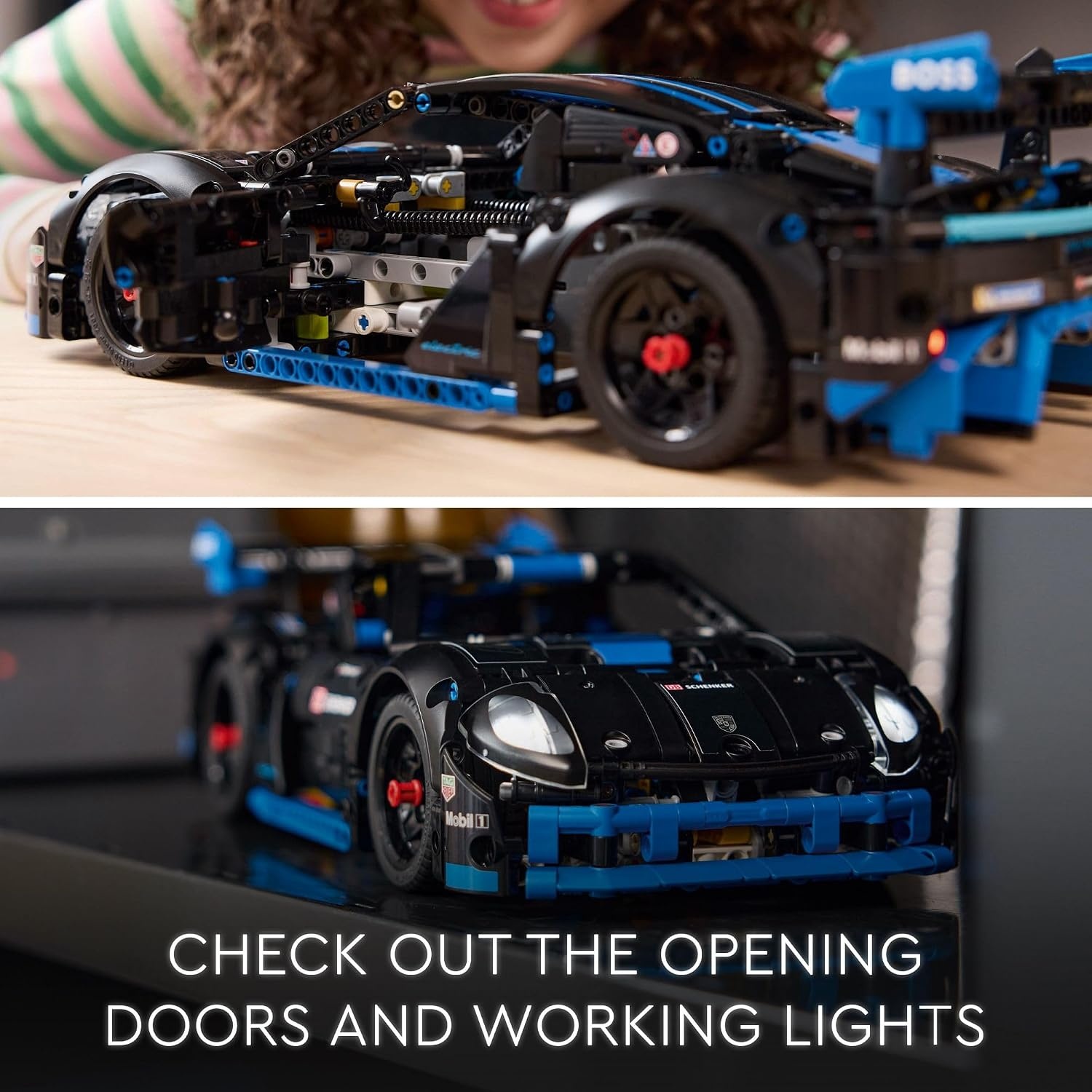 image:imageLEGO Technic Porsche GT4 ePerformance Race Car Toy Remote Control Car with Authentic Details Interactive Model Porsche Gift for Kids Ages 10 and Up Who Love Luxury Vehicles 42176