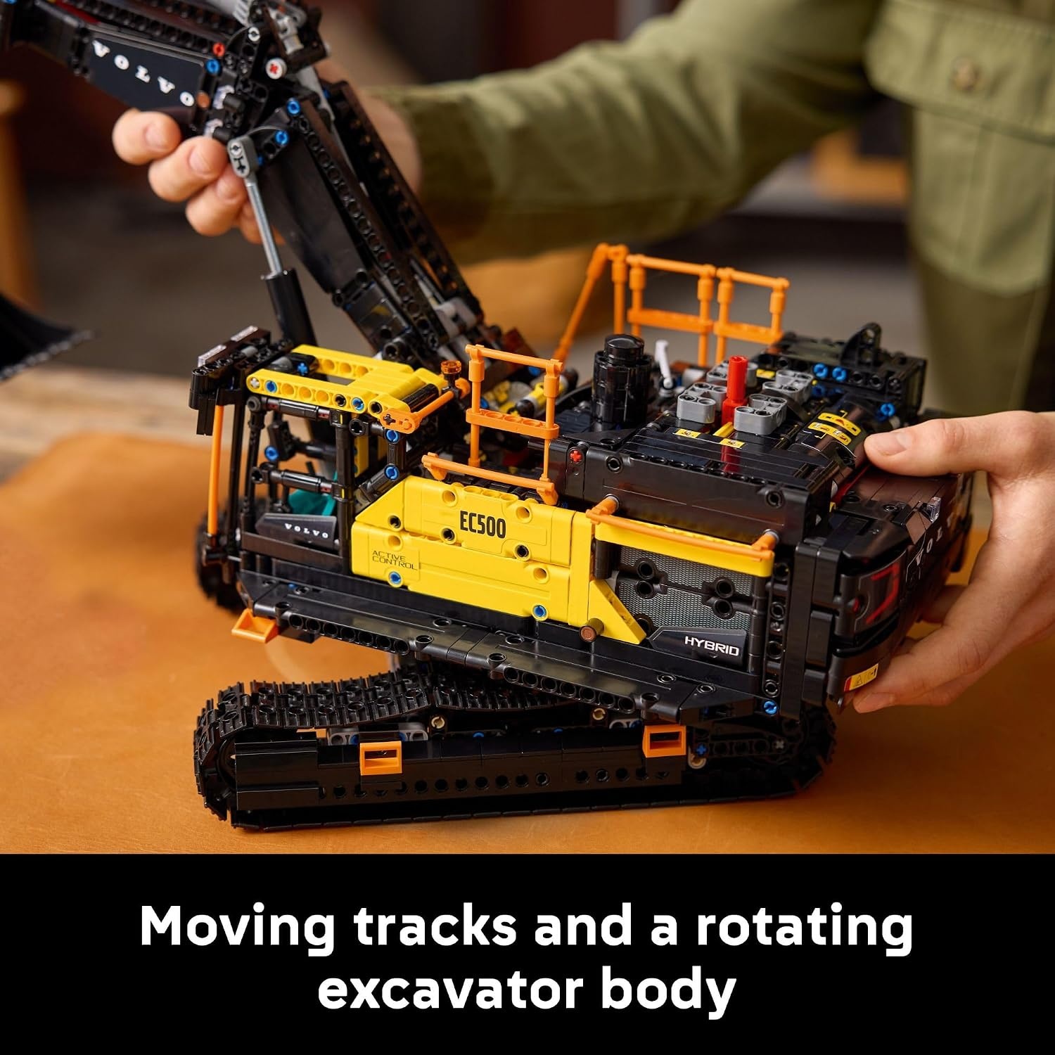 image:imageLEGO Technic Volvo EC500 Hybrid Excavator Building Set for Adults Collectible Model Kit for Men amp Women Ages 18 Gift Idea for Those Who Enjoy 3D Puzzles DIY Kits or Engineering 42215