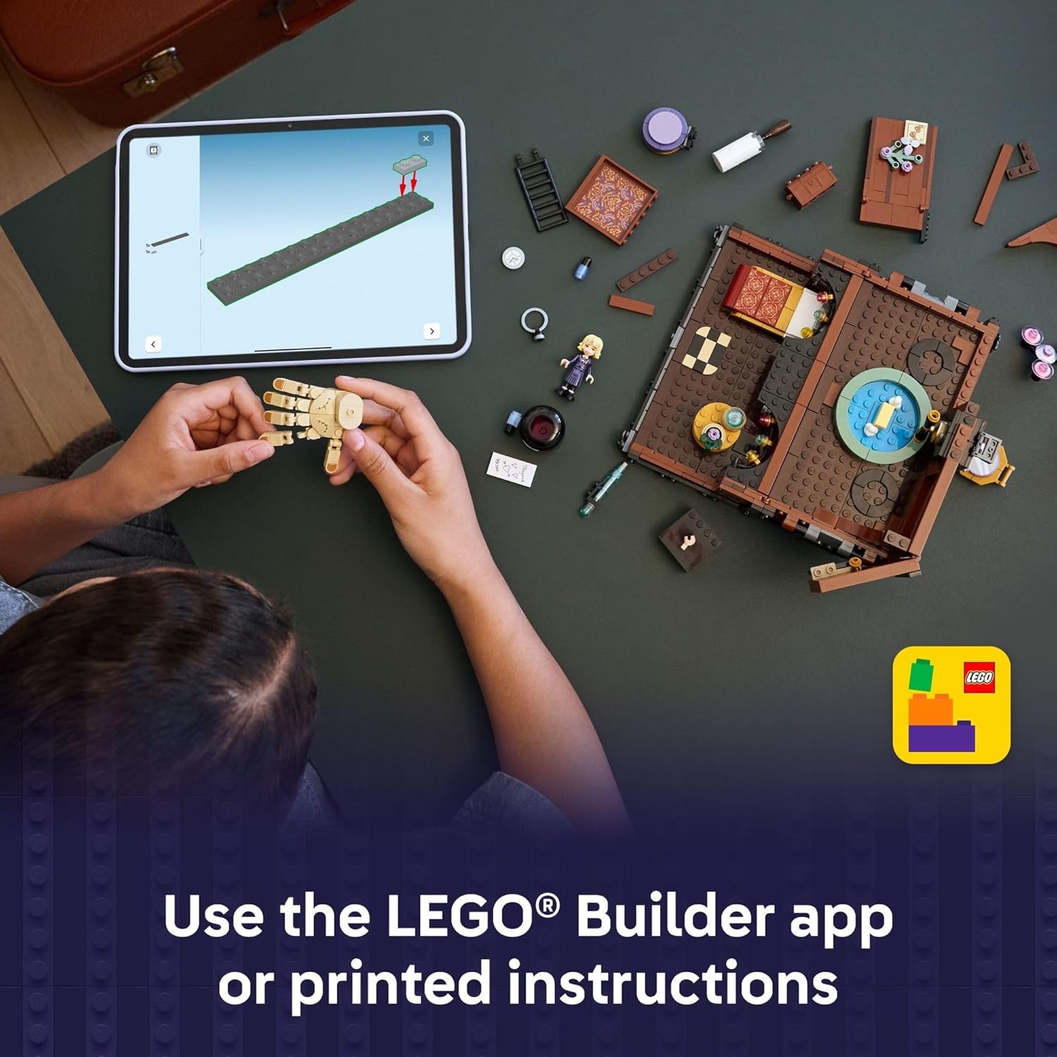 image:imageLEGO Wednesday Things Apartment Building Toy Transforming Trunk Playset WPoseable Thing amp Enid Sinclair Minidoll Wednesday Merch for Girls amp Boys Ages 10 Gift Idea for Birthdays 76785