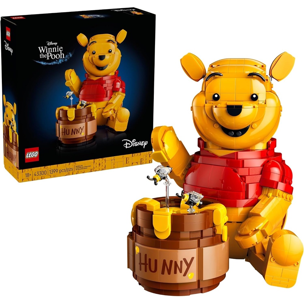 image:imageLEGO Disney Winnie The Pooh Building Set Home Office or Book Shelf Decor for Adult Fans Ages 18 WEeyore Figure Collectible Disney Gift 43300