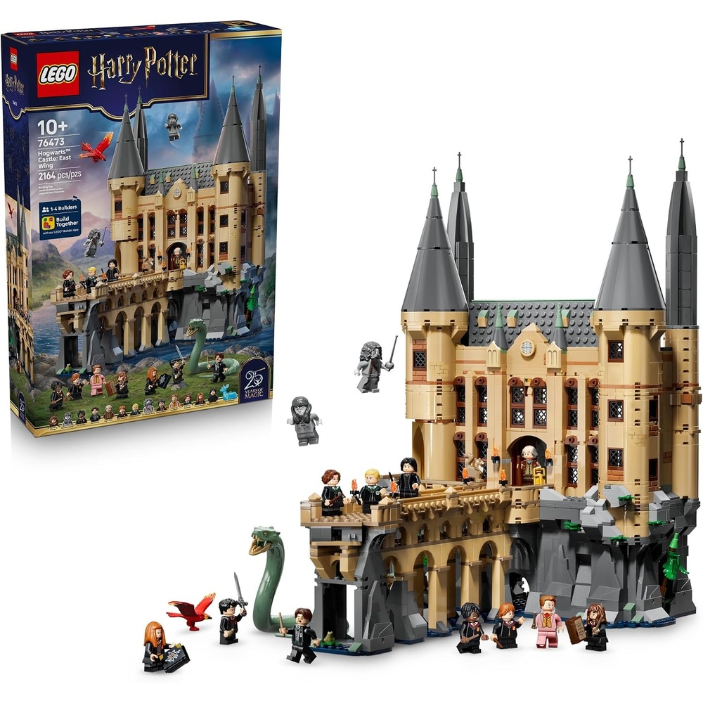 image:imageLEGO Harry Potter Hogwarts Castle East Wing 76473  Building Toy for Girls amp Boys Ages 10 Detailed Playset W 13 Minifigures 2164 pieces Gift for Birthdays