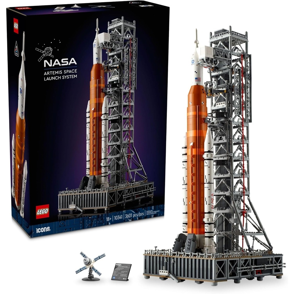 image:imageLEGO Icons NASA Artemis Space Launch System  DIY Rocket Model Building Set for Adults Ages 18  Gifts for Birthdays  Unique Bedroom Decoration for Space amp NASA Lovers  10341
