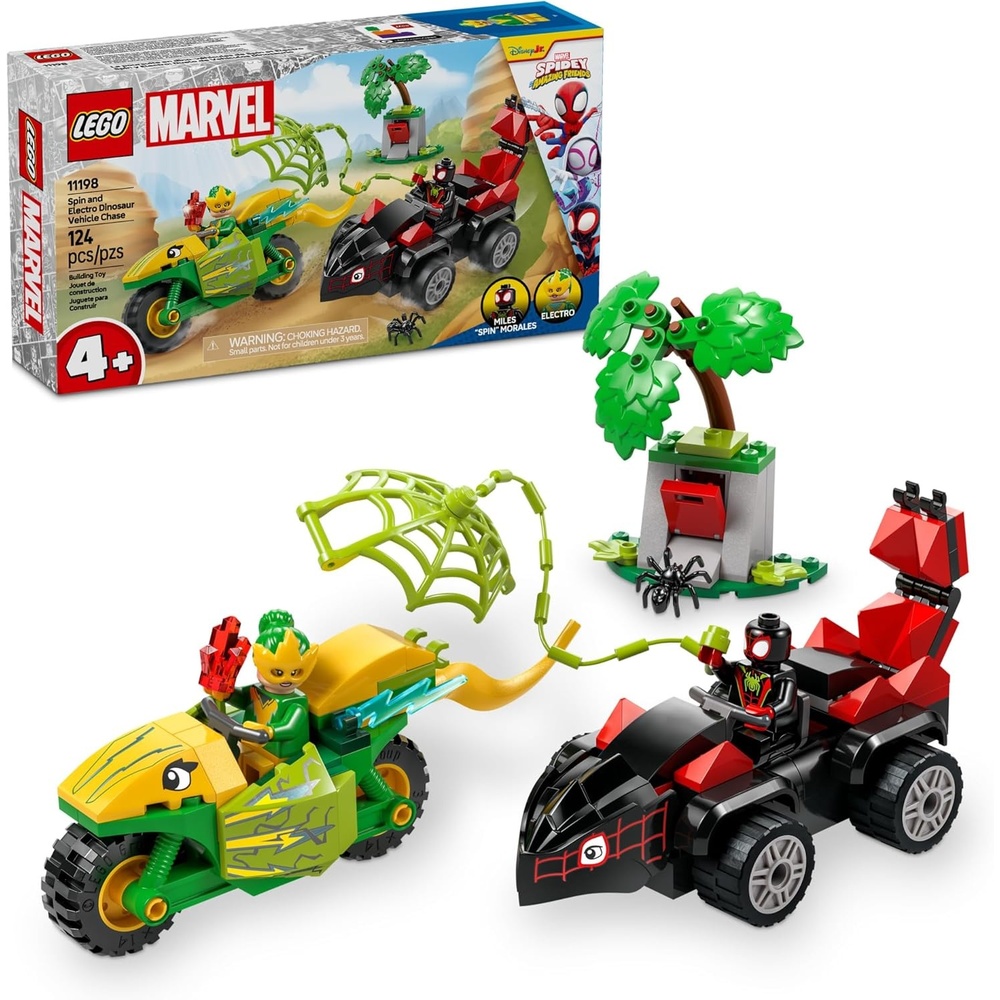 image:imageLEGO Marvel Team Spidey Web Spinner Headquarters Building Toy Spidey and His Amazing Friends Toys Playset for Boys amp Girls Ages 4 Gift for Birthday 10794