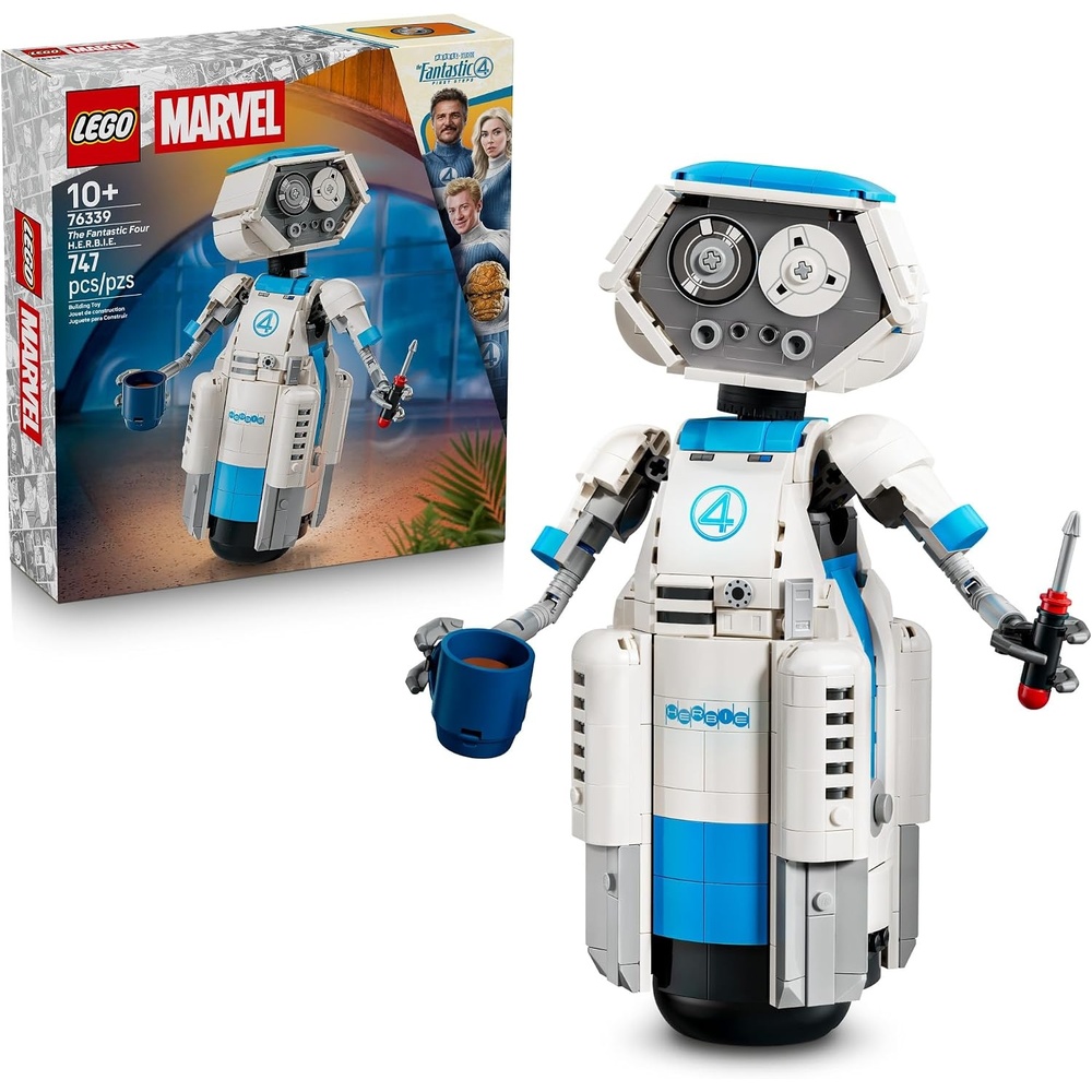 image:imageLEGO Marvel The Fantastic Four HERBIE 76339 Building Toy for Boys amp Girls Ages 10 Display as Bedroom Decor Marvel Movie Memorabilia 747 pieces Gift for Birthdays