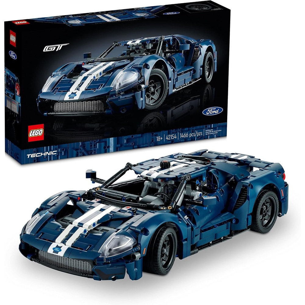 image:imageLEGO Technic 2022 Ford GT Building Set for Adults Collectible Kit WAuthentic Features Ages 18 112 Scale Gifts for Men amp Women Display as Bedroom or Home Decor 42154