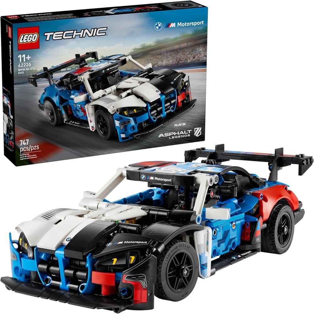 image:imageLEGO Technic BMW M4 GT3 EVO Race Car Toy Building Toy for Boys amp Girls Ages 11 Model Car Display Kit for Bedroom Decor Gift for Birthdays 42226