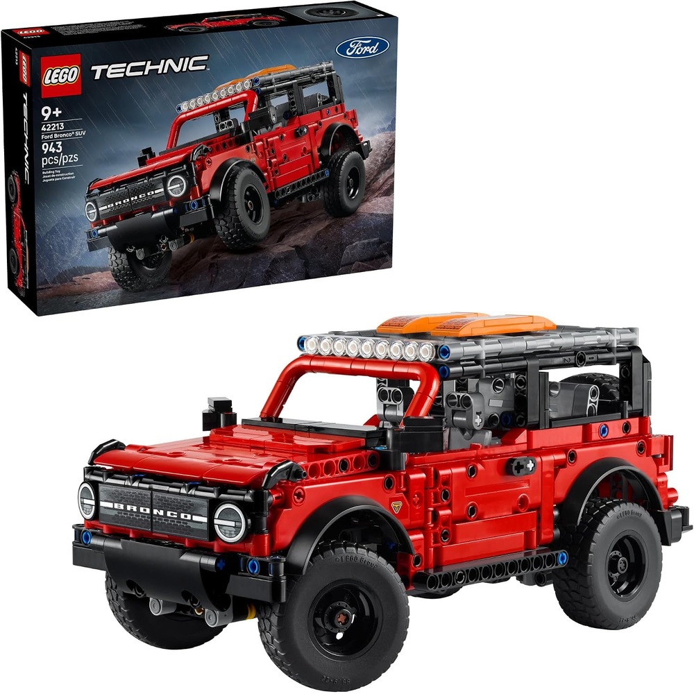 image:imageLEGO Technic Kids Toy Car Building Kit for Boys and Girls Ages 10 Makes a Cool Birthday Gift Authentic Ford Trim amp Details 42213