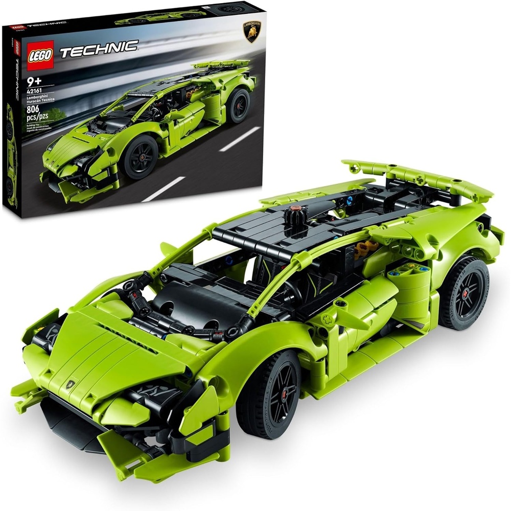 image:imageLEGO Technic Lamborghini Huracn Tecnica Advanced Sports Car Building Kit for Kids Ages 9 and up Who Love Engineering and Collecting Exotic Sports Car Toys 42161