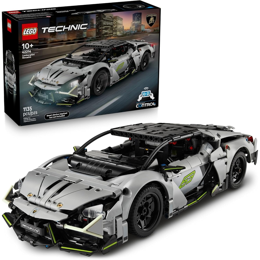 image:imageLEGO Technic Lamborghini Revuelto Super Sports Car Toy Building Set for Girls amp Boys Lamborghini Model Kit for Kids Ages 10 Makes a Great Gift for Kids amp Car Enthusiasts 42214